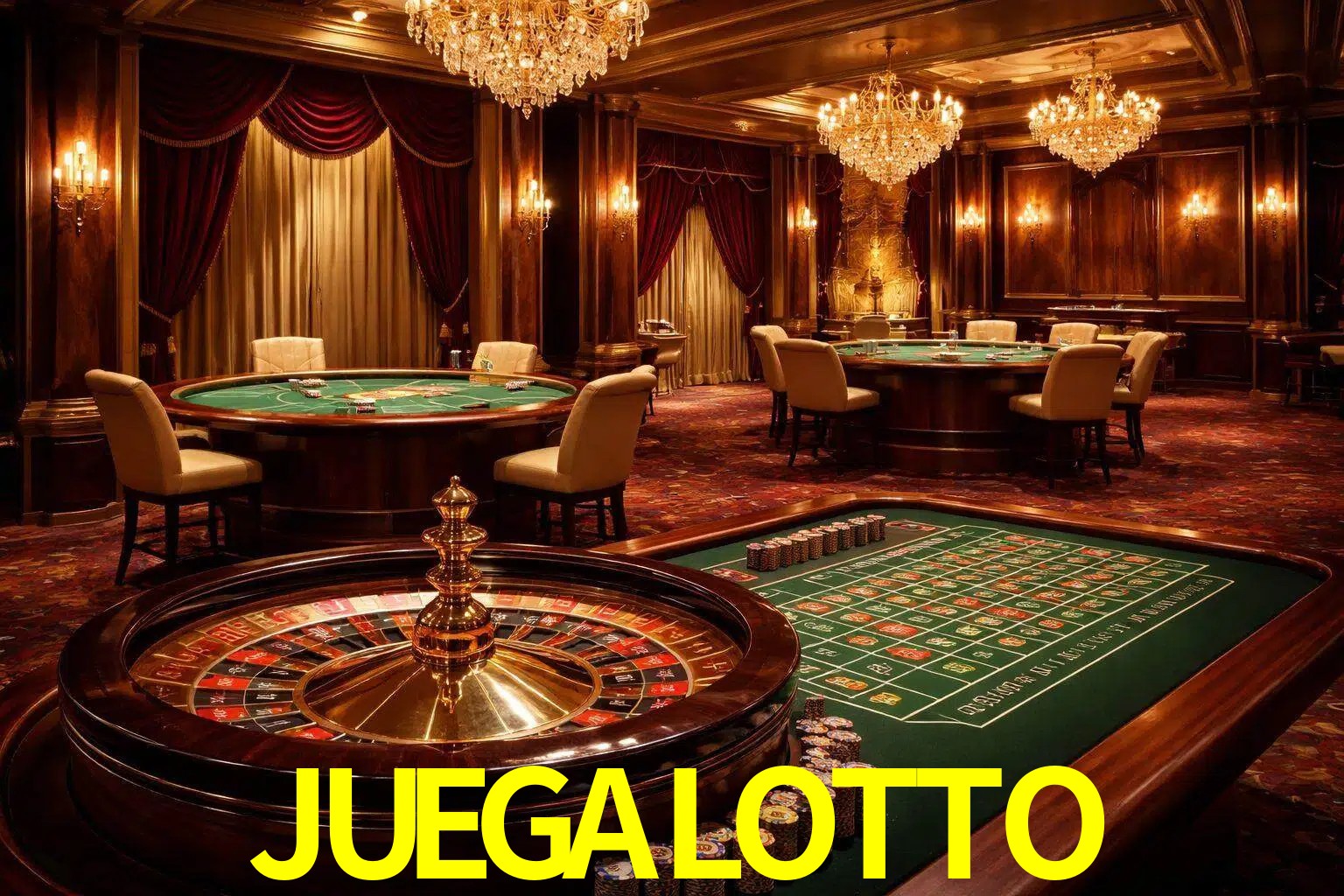 Una escena premium de mesa de casino en vivo con cartas, elementos de ruleta y un ambiente pulido de estudio de transmisión.
